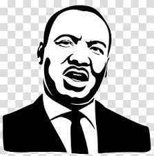 Martin Luther King Jr Day transparent background PNG cliparts free download 