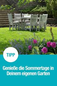 Geniesse Die Sommertage In Deinem Eigenen Garten In 2020 Garten Sommergarten Sommer