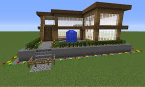 This minecraft survival house build tutorial shows how to build the best minecraft survival house using easy/quick materials to get in survival minecraft. Wooden Survival House 2 Blueprints For Minecraft Houses Castles Towers And More Grabcraft