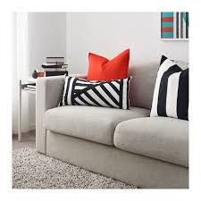 Skarvfro Kissen Schwarz Weiss Ikea Deutschland Cushions On Sofa Cushions Ikea Sofa Pillows