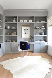 His Hers Office That Just Works Monika Hibbs Home Office Design Bookshelves Built In Home Office Decor