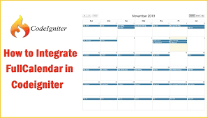 Fullcalendar Crud Operation In Codeigniter Using Ajax Webslesson