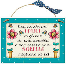 Targhetta Rettangolare In Legno Non Esiste Un Amica Migliore Di Una Sorella Ide Sorelle Auguri Di Buon Compleanno Sorella Idee Per Biglietti Di Compleanno