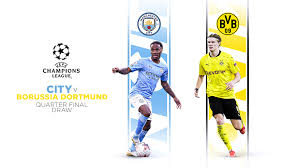 Dakikada penaltıdan riyad mahrez ve 75. Manchester City On Twitter We Ve Been Drawn Against Dortmund In The Quarter Finals Of The Ucl First Leg 6 7 April Second Leg 13 14 April How S That For You Blues Mancity Https T Co Axa0kld5re
