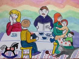 Melatih saraf motorik anak dengan mewarnai gambar keluargaku adalah hal yang sangat mengembirakan buat sang anak. Gambar Pada Keluarga Dan Kanak Kanak Melukis Topik Keluarga Saya