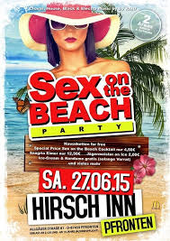 Wenn du diese seite weiter benutzt, gehen wir davon aus, dass du mit unseren datenschutzbestimmungen einverstanden bist: Party Sex On The Beach Hirsch Inn In Pfronten 27 06 2015