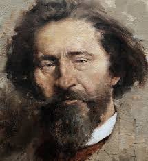Back to the next master for the WattsAtelier wall of masters that have  influenced me most. This is Ilya Repin, Russian narrative/portrait master.  He was a huge influence