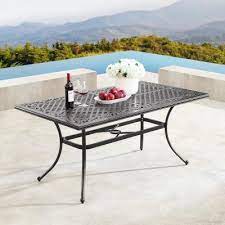 Shop wayfair.ca for all the best umbrella hole patio tables. Umbrella Hole Seats 6 People Bohemian Patio Tables Patio Furniture The Home Depot