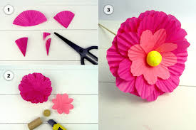 Papierblume Basteln Aus Muffinformchen Papierblumen Basteln Blumen Basteln Mit Kindern Blumen Basteln