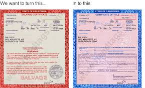 We love helping las vegas residents and visitors find the perfect used volkswagens for sale. How To Clear A Salvage Certificate In California