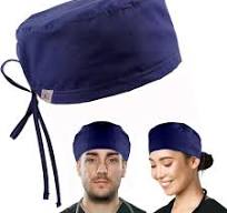 Amazon.com: Men's and Women's Scrub Cap Unisex Tie Back ...