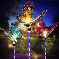 Big savings on top brands & styles. Garden Solar Lights Outdoor Multi Color Changing Solar Powered Led Garden Lights Fiber Optic Butterfly Decorative Lights Outdoor Decor Yard Art Garden Decorations 3 Pack Walmart Com Walmart Com