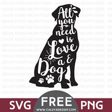 Free Dog Lover Svg Png Caluya Design