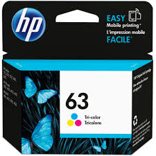 Hp 63 Ink Cartridge Tri Color 165 Pages F6u61an