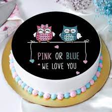 Order Cute Owls Baby Shower Poster Cake Half Kg Online At Best Price Free Delivery Igp Cakes