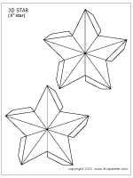 Choose any clipart that best suits your projects, presentations or other design work. 3d Star Printable Templates Coloring Pages Firstpalette Com 3d Star Template Free Printable Star Templates Free Printable 3d Star Template