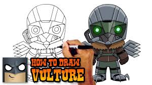 Homecoming, will differ from other marvel foes because he's an everyman, according watts and michael keaton, who plays him. How To Draw Vulture Spiderman Homecoming Youtube