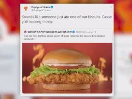 Your meme was successfully uploaded and it is now in moderation. Fans Choose Sides In The Chicken Sandwich War Of Our Time Wway Tv