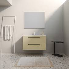 D vanity cabinet with drawers in white with solid surface technology top in silver fox adds style and functionality to your bath decor. 32 Maine Modern Bathroom Vanity Cabinet Set American White Wood Looking Finish Overstock 30686875