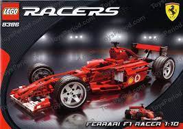 Build your very own ferrari f1 racer and watch it fly down the race course. Lego 8386 Ferrari F1 Racer 1 10 Set Parts Inventory And Instructions Lego Reference Guide