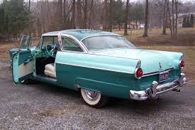1955 Crown Victoria Neptune Green Upper Mountain Green Lower Ford Classic Cars Ford Fairlane Classic Cars