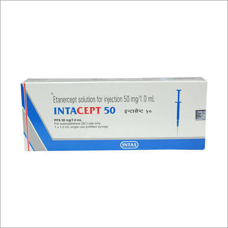 Etanercept 50 mg Injection Price in India - Manufacturers