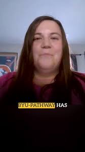 The reason why I wanted to study at [BYU-Pathway] is because I wanted to  have a degree, and it has had a very great impact