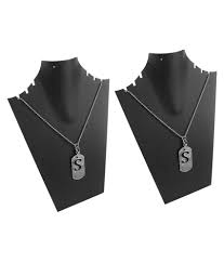 This represents perhaps the most complete picture of the most common names in the united states. Eshoppee 2 Pcs S Alphabet Name Plate Locket With Dog Tag For Men And Women Buy Eshoppee 2 Pcs S Alphabet Name Plate Locket With Dog Tag For Men And Women Online