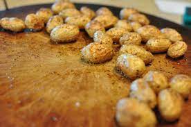 Roasted Teeny Tiny Taters Meg S Everyday Indulgence Recipe Tiny Potato Yummy Eats Clean Eating Dinner