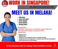 Find new job and start your career today. Nursing Jobs In Singapore Meet Us Melorita Healthcare Facebook