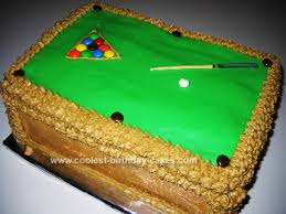Coolest Homemade Billiards Cakes