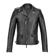 Giuseppe Zanotti Denzel Black Giuseppezanotti Cloth All Mens Black Jacket Biker Jacket Men Giuseppe Zanotti