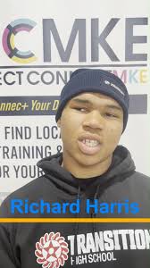 Richard Harris kindly shared with us his experience talking to Sam at the  Career Fair at Transition High School