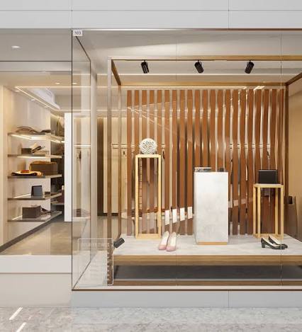Ultra Clear Glass Retail Display Case