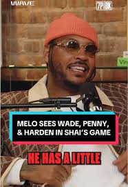 Carmelo Anthony Compares SGA to NBA Legends