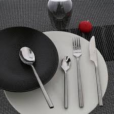 Jean Dubost Fourchette De Table Thai Satine Acier Inox