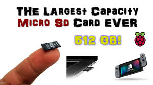 Some sites list 32gb as the largest supported sd card for pi computers. New 512gb Micro Sd Card Largest Capacity Ever Youtube