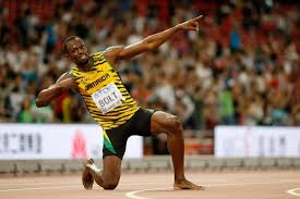 Bolt is the only sprinter to win olympic 100 m and 200 m titles at three consecutive olympics (2008, 2012 and 2016). Usain Bolt Time