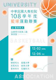 university basketball association in 2019 yuntech poster design instagram design