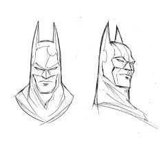 Batman Bruce Wayne Heads By Trevormc112 On Deviantart Easy Drawings Batman Mask Sketches