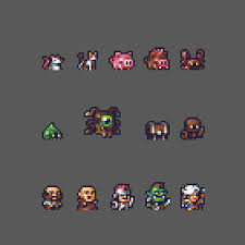 대충 알아보게 Pixel Art Games Pixel Art Design Pixel Art Characters