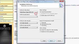 Check if klite's website has codec for. Kako Instalirati K Lite Codec Pack Mega Youtube