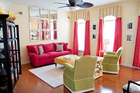 Hang pictures containing white color. Pink Sofas An Unexpected Touch Of Color In The Living Room