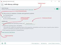 How To Set Up Safe Money In Kaspersky Internet Security Kaspersky Official Blog
