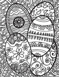 A great way to take your brain on vacation and shut of stress for a while. Abstract Doodles Free Easter Printables Easter Coloring Pages Easter Colouring Easter Printables Free