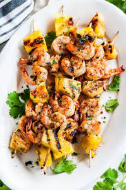 Spicy Garlic Lime Shrimp Pineapple Skewers Aberdeen S Kitchen Recipe Pork Rib Recipes Pineapple Skewer Lime Shrimp