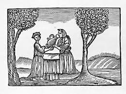 The Fairies Les Fees Woodcut C 1719 Charles In The Heather Bright Woodcut Woodcut Illustration Art