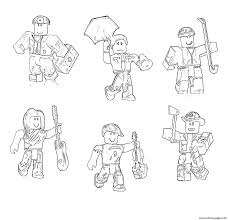 Free, printable coloring pages for adults that are not only fun but extremely relaxing. Roblox Characters Coloring Pages Printable