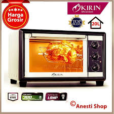 Oven adalah alat masak yang berfungsi untuk memanggang makanan atau kue. Jual Oven Listrik Low Watt Kirin Kbo 200ra 20 L Lampu Panggang Ayam Terbaru Juni 2021 Blibli