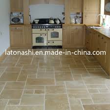 china polished natural beige travertine